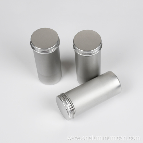 food can aluminum jars with screw cap